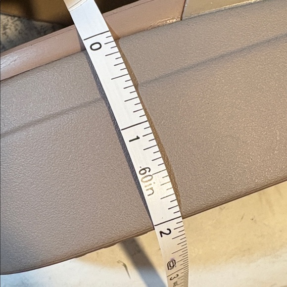 Latte/Mushroom Taupe Brown Crocs Women's Brooklyn Low Wedge Platform Sandals, 11 - Picture 11 of 11